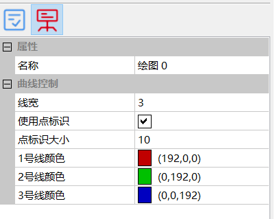 绘图显示属性